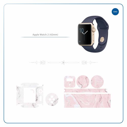 Apple_Watch 2 (42mm)_Blanco_Pink_Marble_2